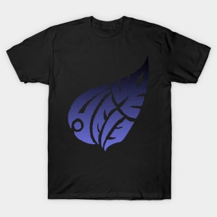 Tribal: Blue Leaf T-Shirt